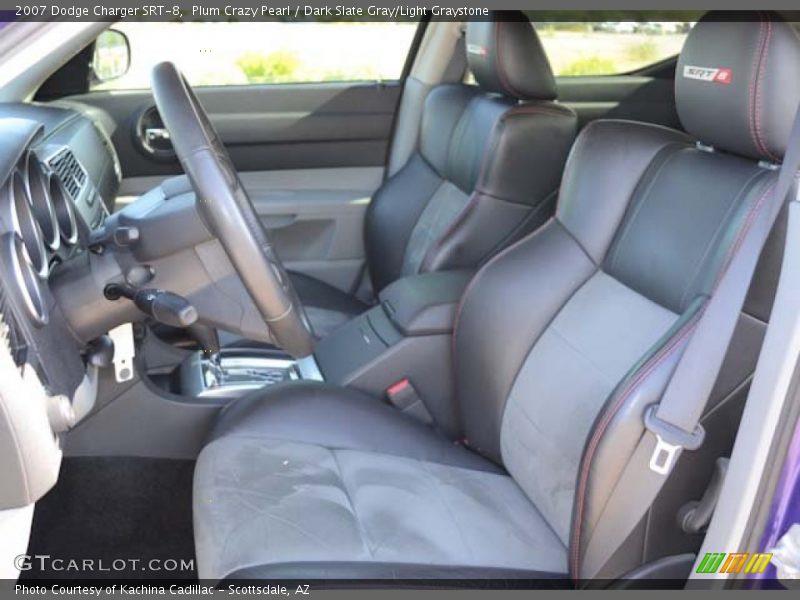 Front Seat of 2007 Charger SRT-8