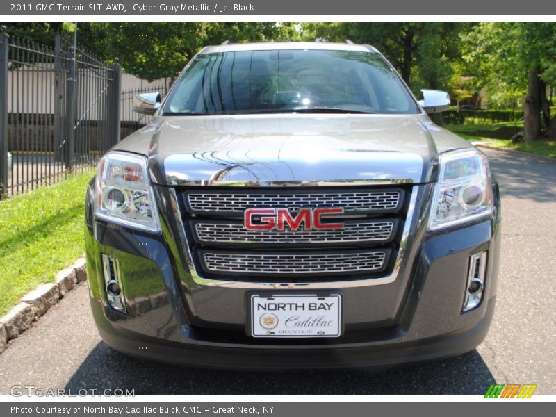 Cyber Gray Metallic / Jet Black 2011 GMC Terrain SLT AWD