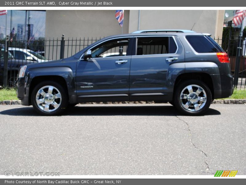 Cyber Gray Metallic / Jet Black 2011 GMC Terrain SLT AWD
