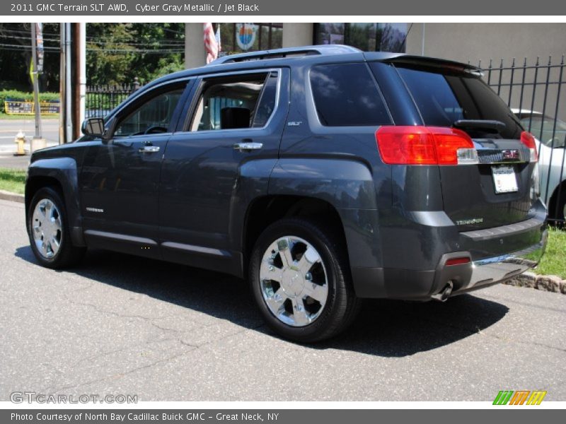 Cyber Gray Metallic / Jet Black 2011 GMC Terrain SLT AWD
