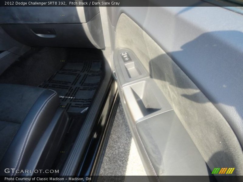 Pitch Black / Dark Slate Gray 2012 Dodge Challenger SRT8 392