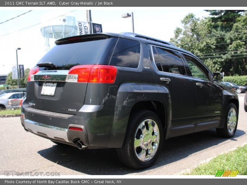 Cyber Gray Metallic / Jet Black 2011 GMC Terrain SLT AWD