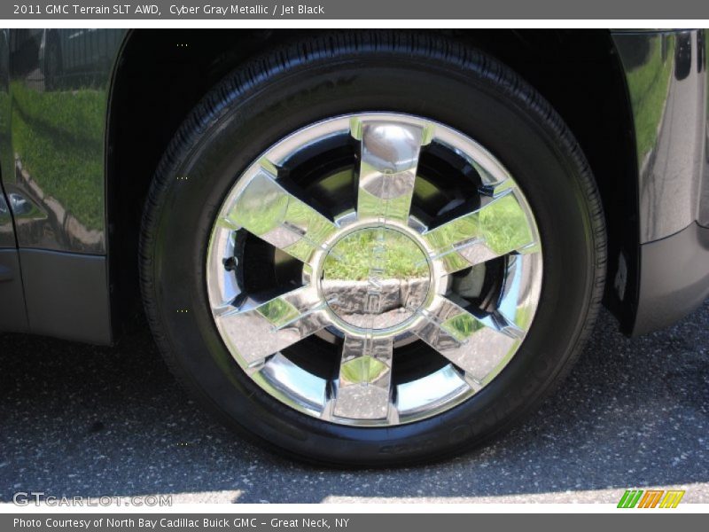 Cyber Gray Metallic / Jet Black 2011 GMC Terrain SLT AWD
