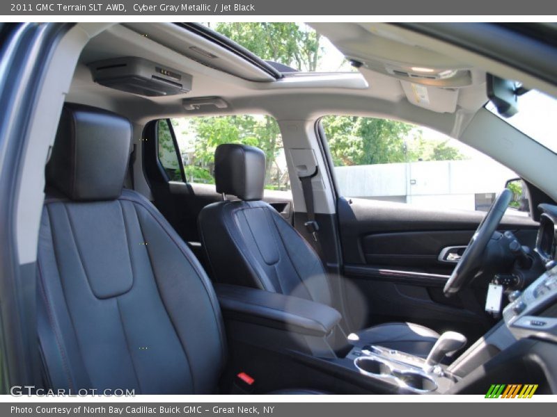 Cyber Gray Metallic / Jet Black 2011 GMC Terrain SLT AWD