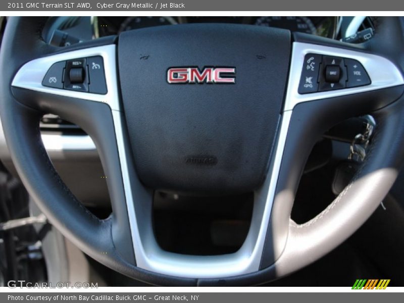 Cyber Gray Metallic / Jet Black 2011 GMC Terrain SLT AWD