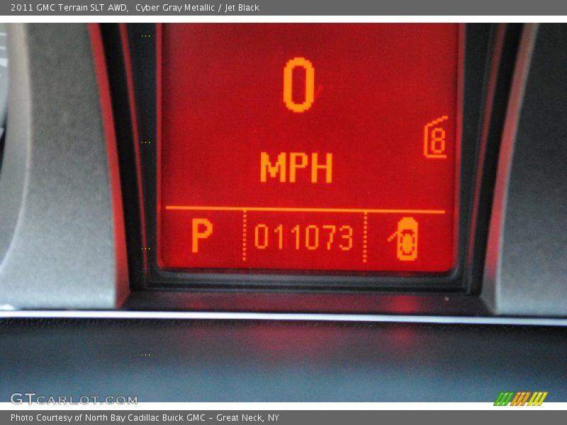 Cyber Gray Metallic / Jet Black 2011 GMC Terrain SLT AWD