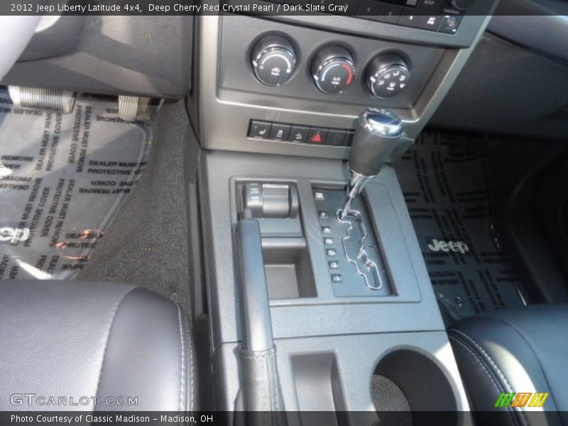 Deep Cherry Red Crystal Pearl / Dark Slate Gray 2012 Jeep Liberty Latitude 4x4
