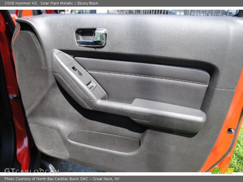 Solar Flare Metallic / Ebony Black 2008 Hummer H3