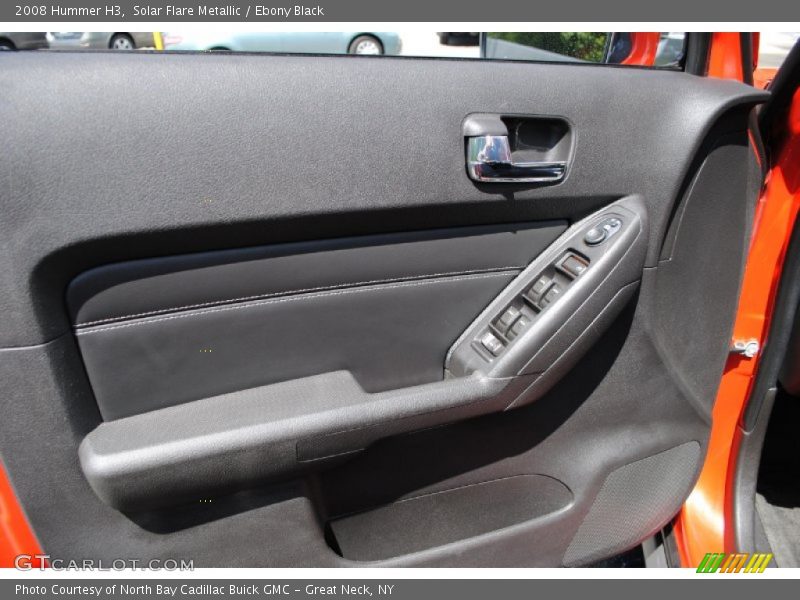 Solar Flare Metallic / Ebony Black 2008 Hummer H3