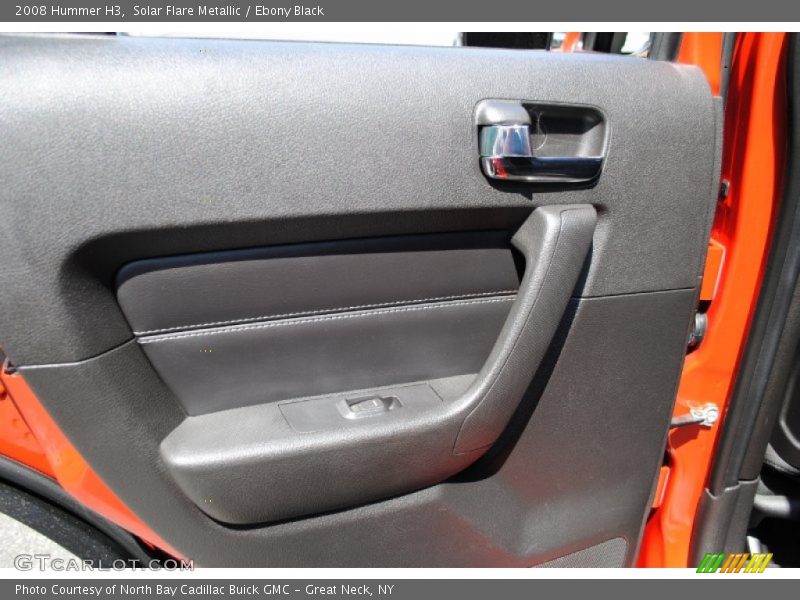 Solar Flare Metallic / Ebony Black 2008 Hummer H3