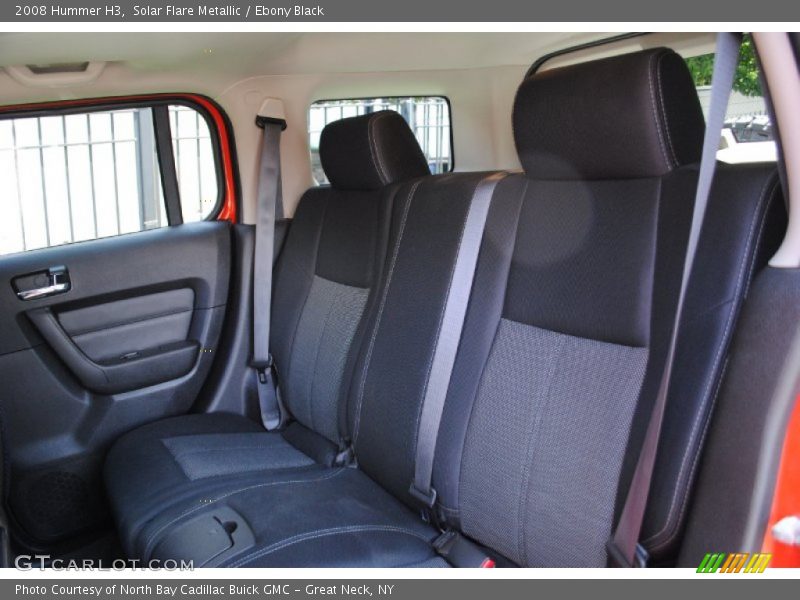 Solar Flare Metallic / Ebony Black 2008 Hummer H3