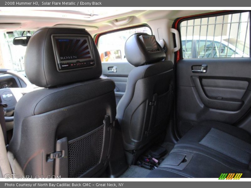 Solar Flare Metallic / Ebony Black 2008 Hummer H3