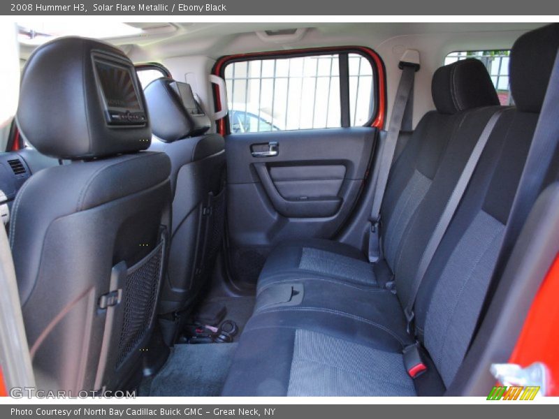 Rear Seat of 2008 H3 