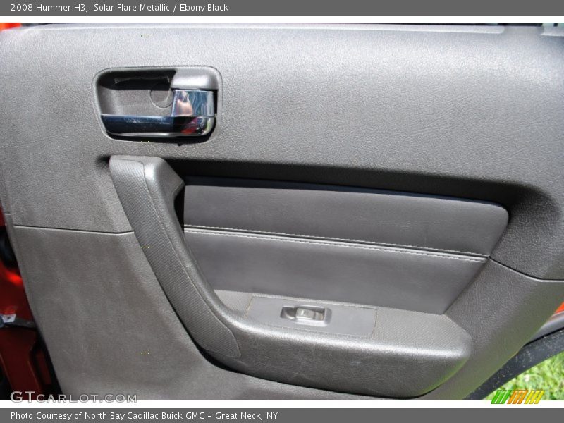 Solar Flare Metallic / Ebony Black 2008 Hummer H3