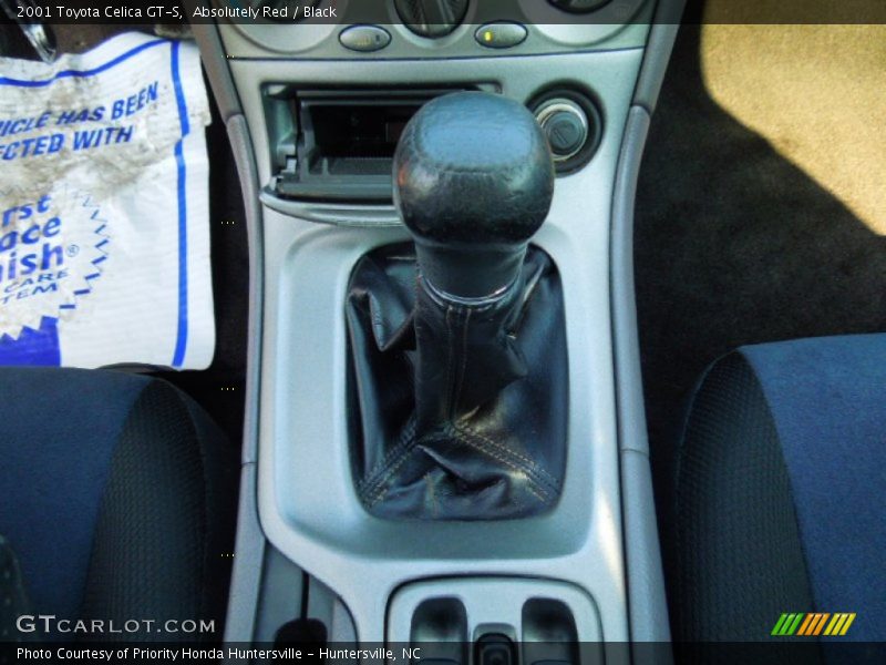 Absolutely Red / Black 2001 Toyota Celica GT-S