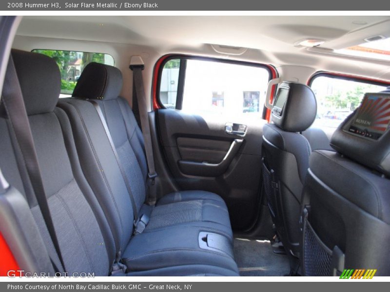 Solar Flare Metallic / Ebony Black 2008 Hummer H3
