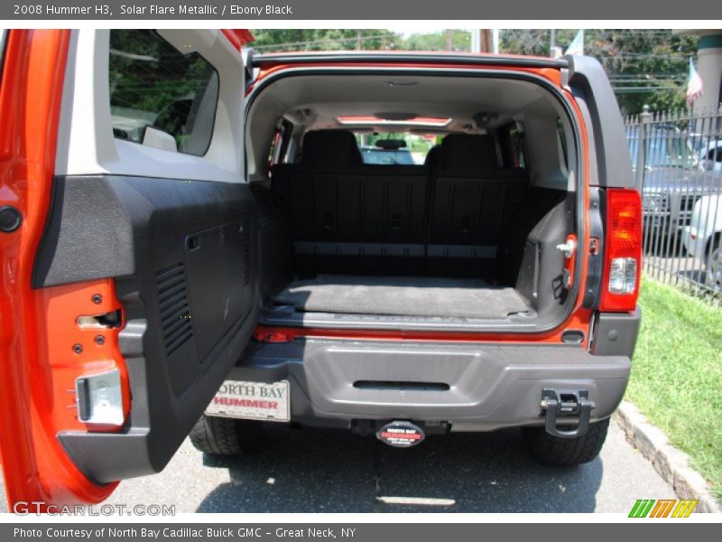 Solar Flare Metallic / Ebony Black 2008 Hummer H3