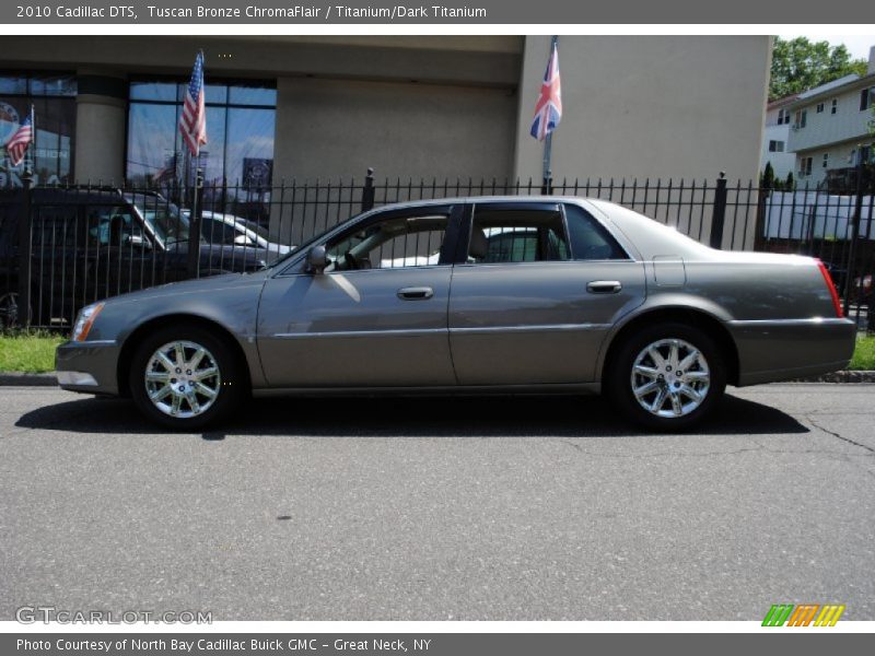 Tuscan Bronze ChromaFlair / Titanium/Dark Titanium 2010 Cadillac DTS