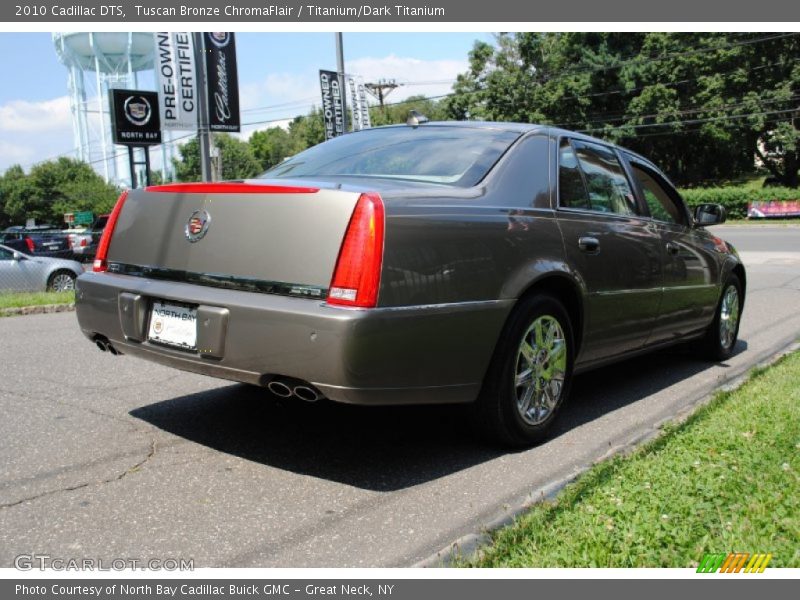 Tuscan Bronze ChromaFlair / Titanium/Dark Titanium 2010 Cadillac DTS