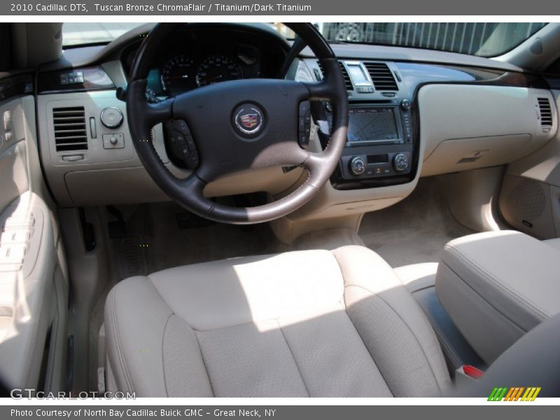 Tuscan Bronze ChromaFlair / Titanium/Dark Titanium 2010 Cadillac DTS