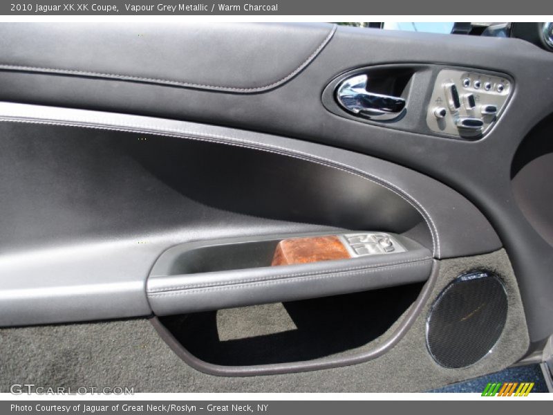 Vapour Grey Metallic / Warm Charcoal 2010 Jaguar XK XK Coupe