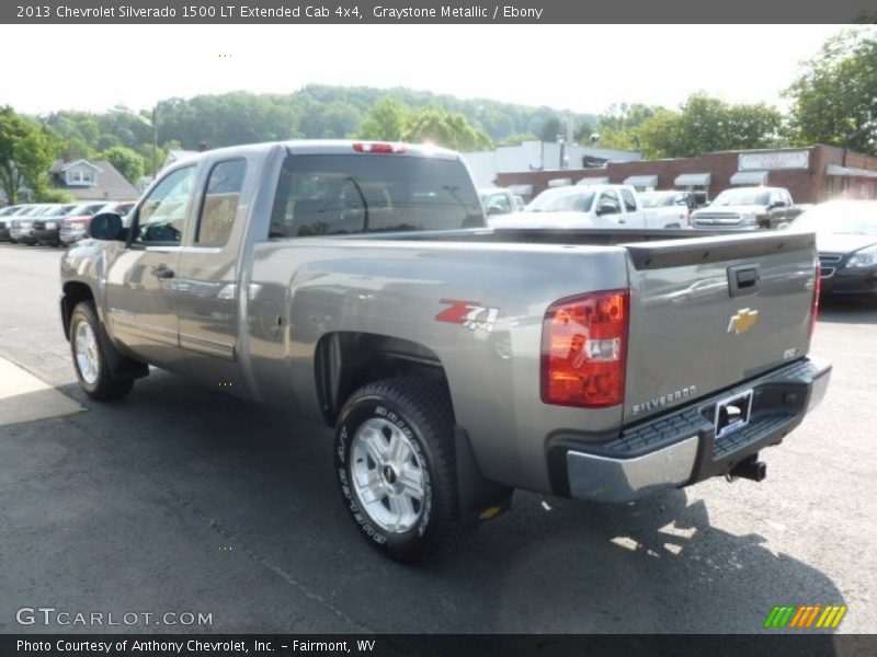 Graystone Metallic / Ebony 2013 Chevrolet Silverado 1500 LT Extended Cab 4x4