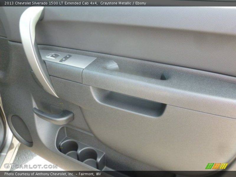 Graystone Metallic / Ebony 2013 Chevrolet Silverado 1500 LT Extended Cab 4x4
