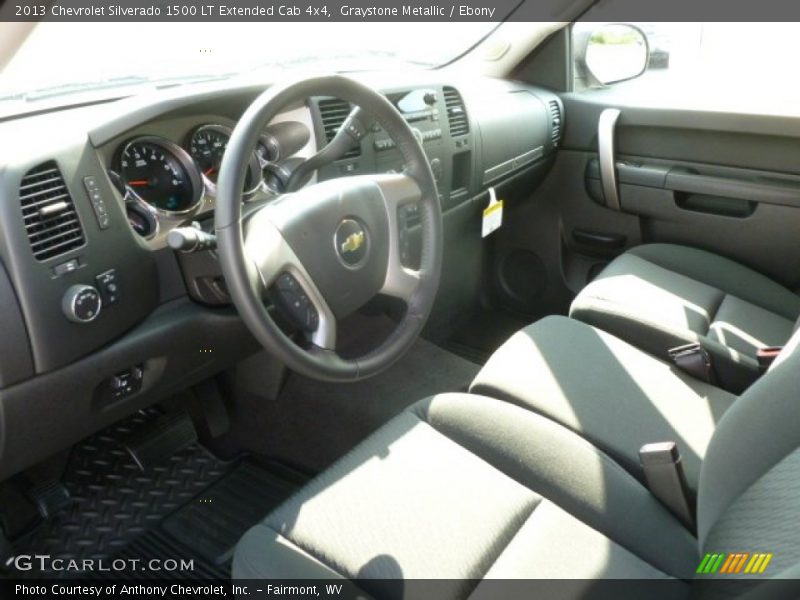 Graystone Metallic / Ebony 2013 Chevrolet Silverado 1500 LT Extended Cab 4x4
