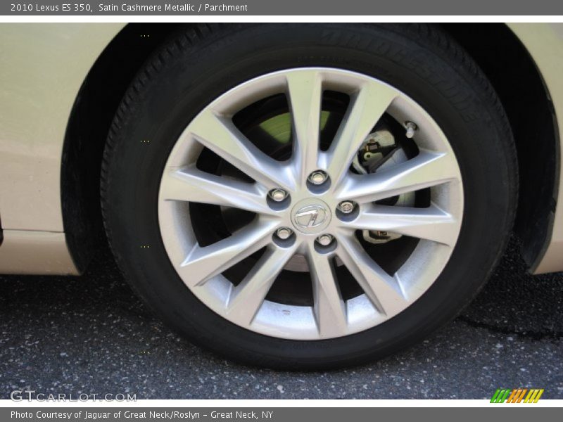 Satin Cashmere Metallic / Parchment 2010 Lexus ES 350