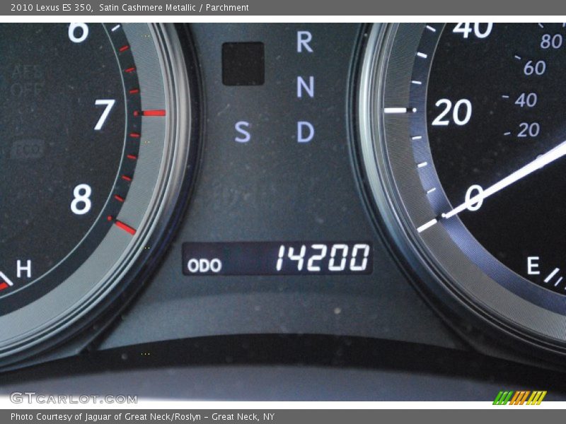 Satin Cashmere Metallic / Parchment 2010 Lexus ES 350