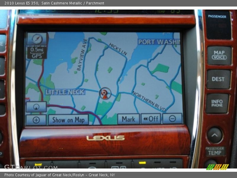 Satin Cashmere Metallic / Parchment 2010 Lexus ES 350