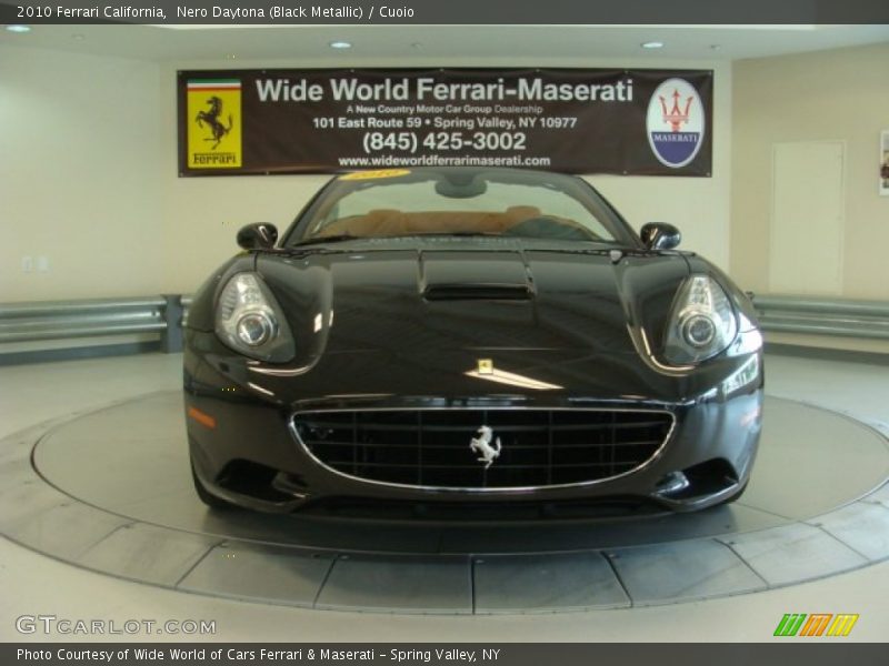 Nero Daytona (Black Metallic) / Cuoio 2010 Ferrari California