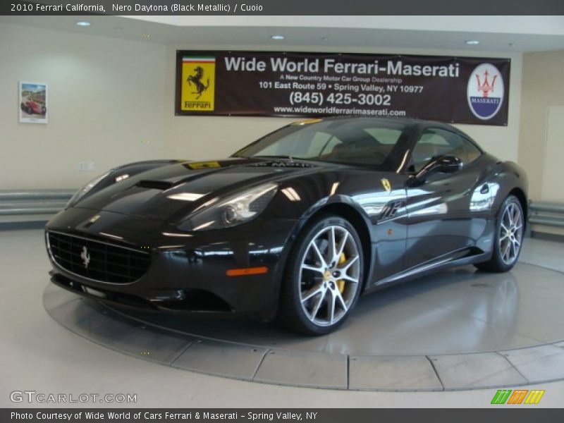 Nero Daytona (Black Metallic) / Cuoio 2010 Ferrari California