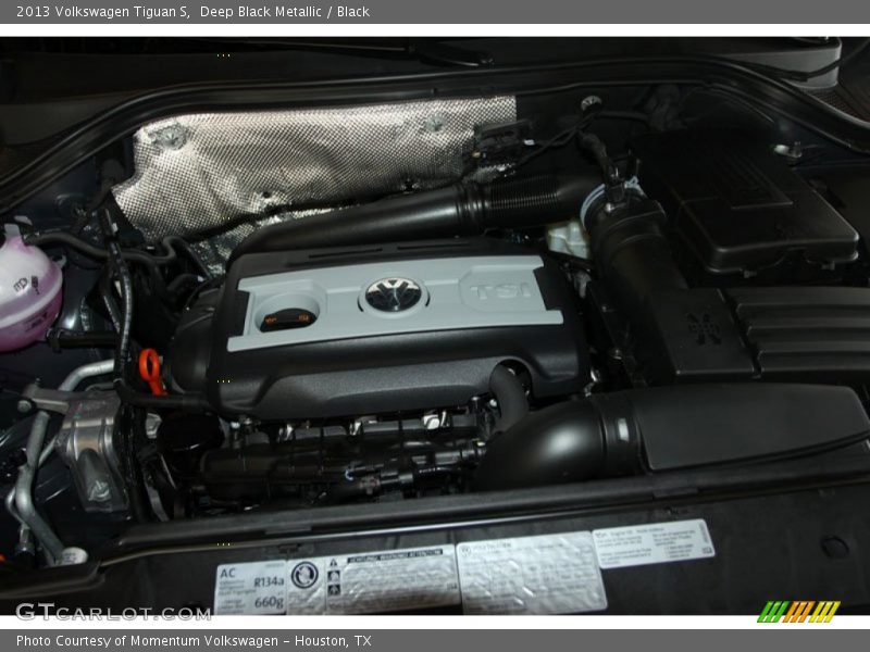 Deep Black Metallic / Black 2013 Volkswagen Tiguan S