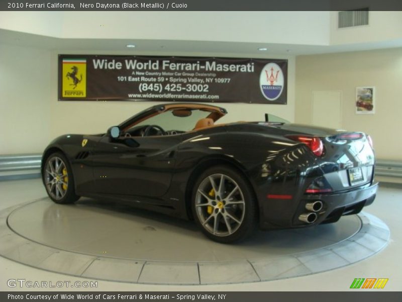 Nero Daytona (Black Metallic) / Cuoio 2010 Ferrari California