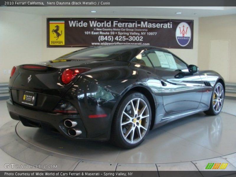 Nero Daytona (Black Metallic) / Cuoio 2010 Ferrari California