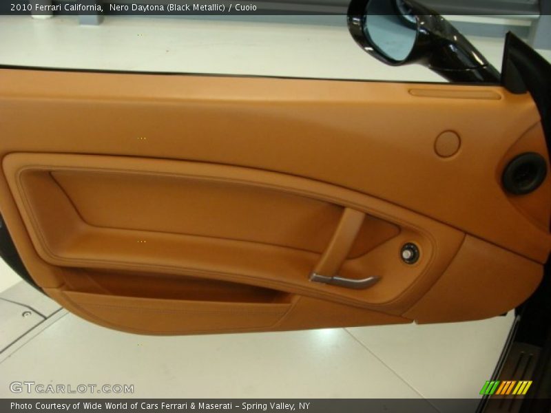 Nero Daytona (Black Metallic) / Cuoio 2010 Ferrari California