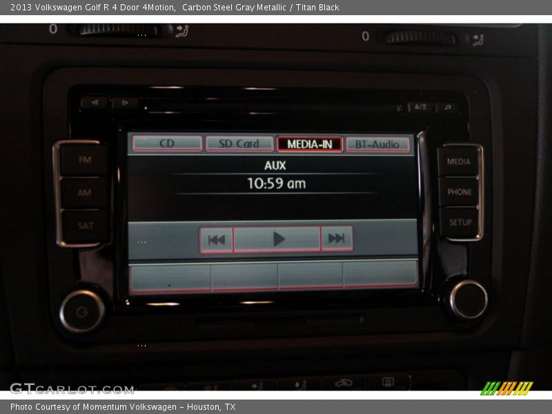 Carbon Steel Gray Metallic / Titan Black 2013 Volkswagen Golf R 4 Door 4Motion