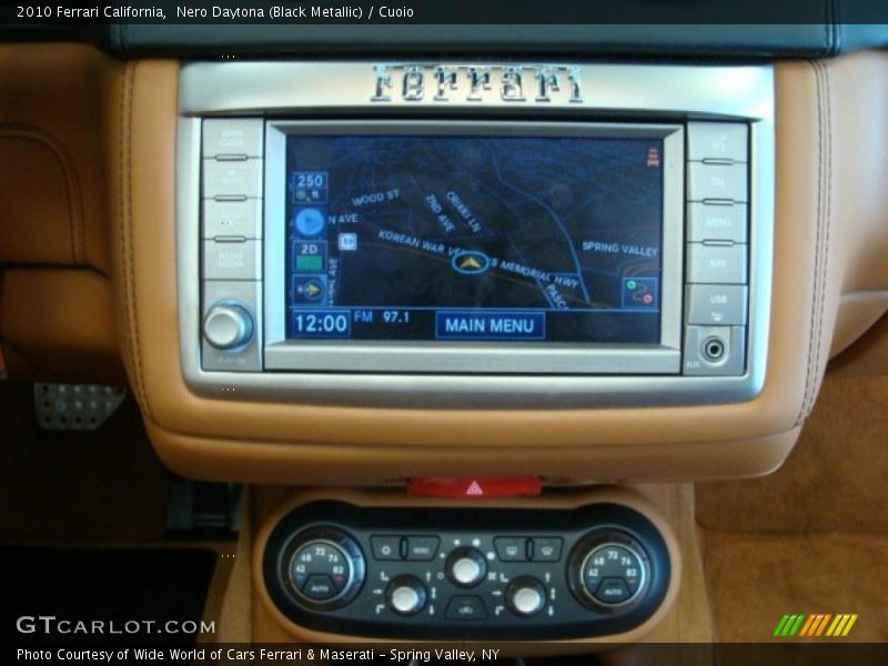 Navigation of 2010 California 