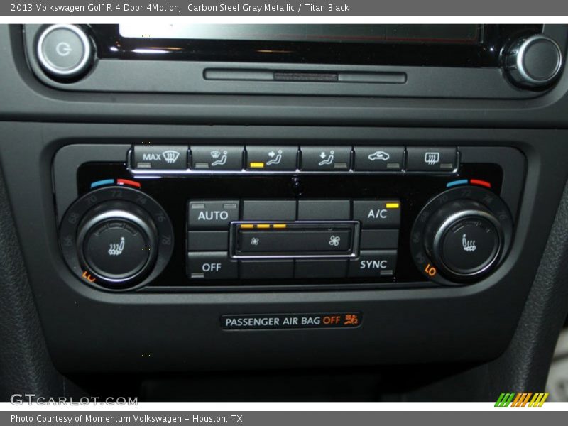 Controls of 2013 Golf R 4 Door 4Motion