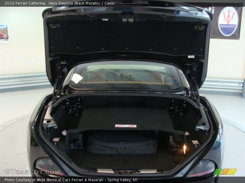 Nero Daytona (Black Metallic) / Cuoio 2010 Ferrari California