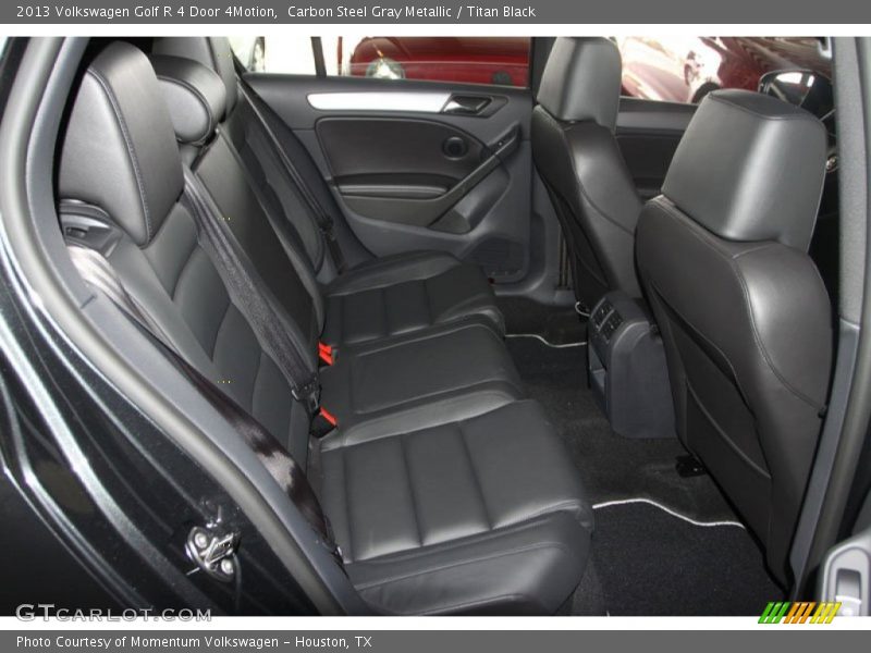 Rear Seat of 2013 Golf R 4 Door 4Motion