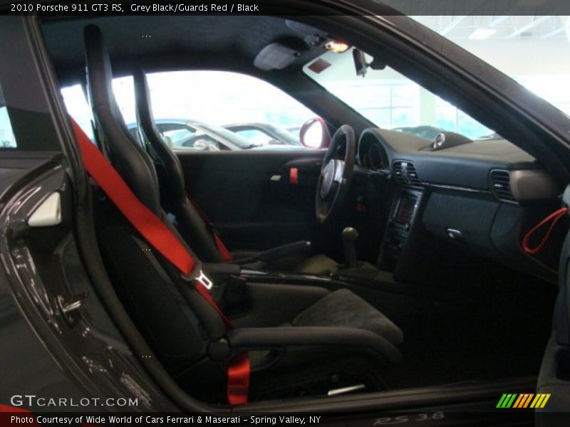 Grey Black/Guards Red / Black 2010 Porsche 911 GT3 RS