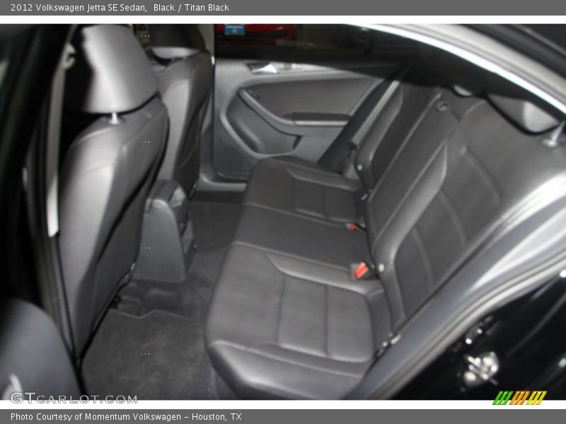 Black / Titan Black 2012 Volkswagen Jetta SE Sedan