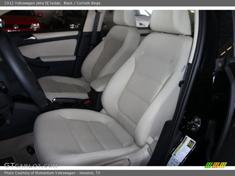 Front Seat of 2012 Jetta SE Sedan