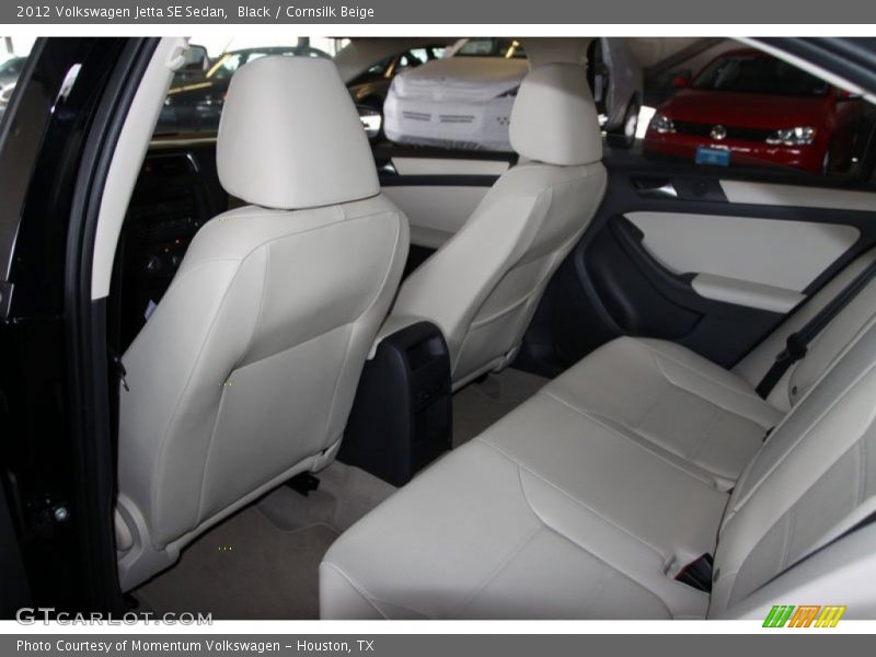 Rear Seat of 2012 Jetta SE Sedan