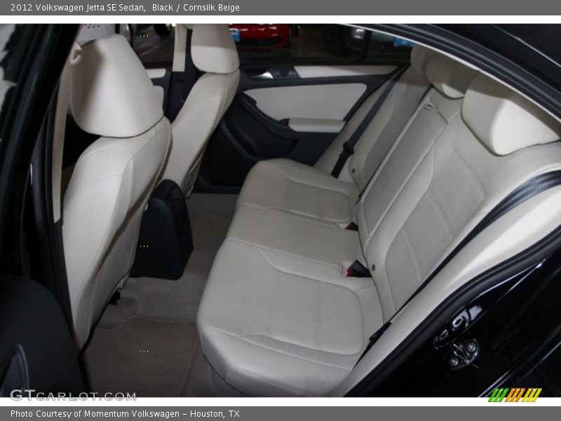 Rear Seat of 2012 Jetta SE Sedan
