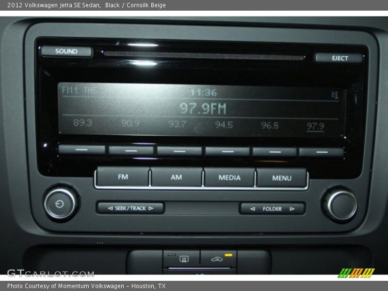 Audio System of 2012 Jetta SE Sedan