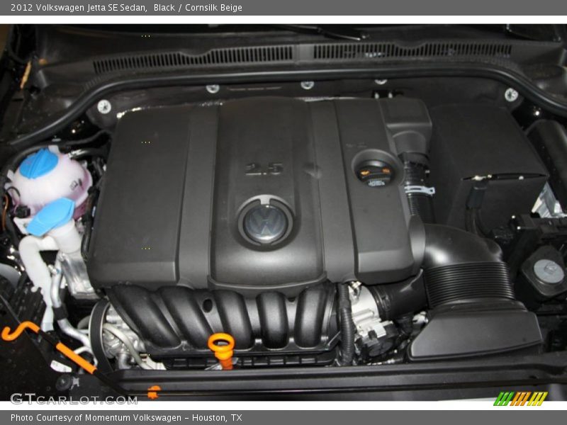  2012 Jetta SE Sedan Engine - 2.5 Liter DOHC 20-Valve 5 Cylinder