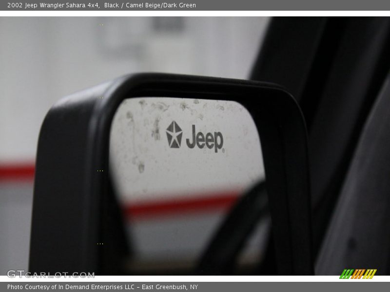 Black / Camel Beige/Dark Green 2002 Jeep Wrangler Sahara 4x4